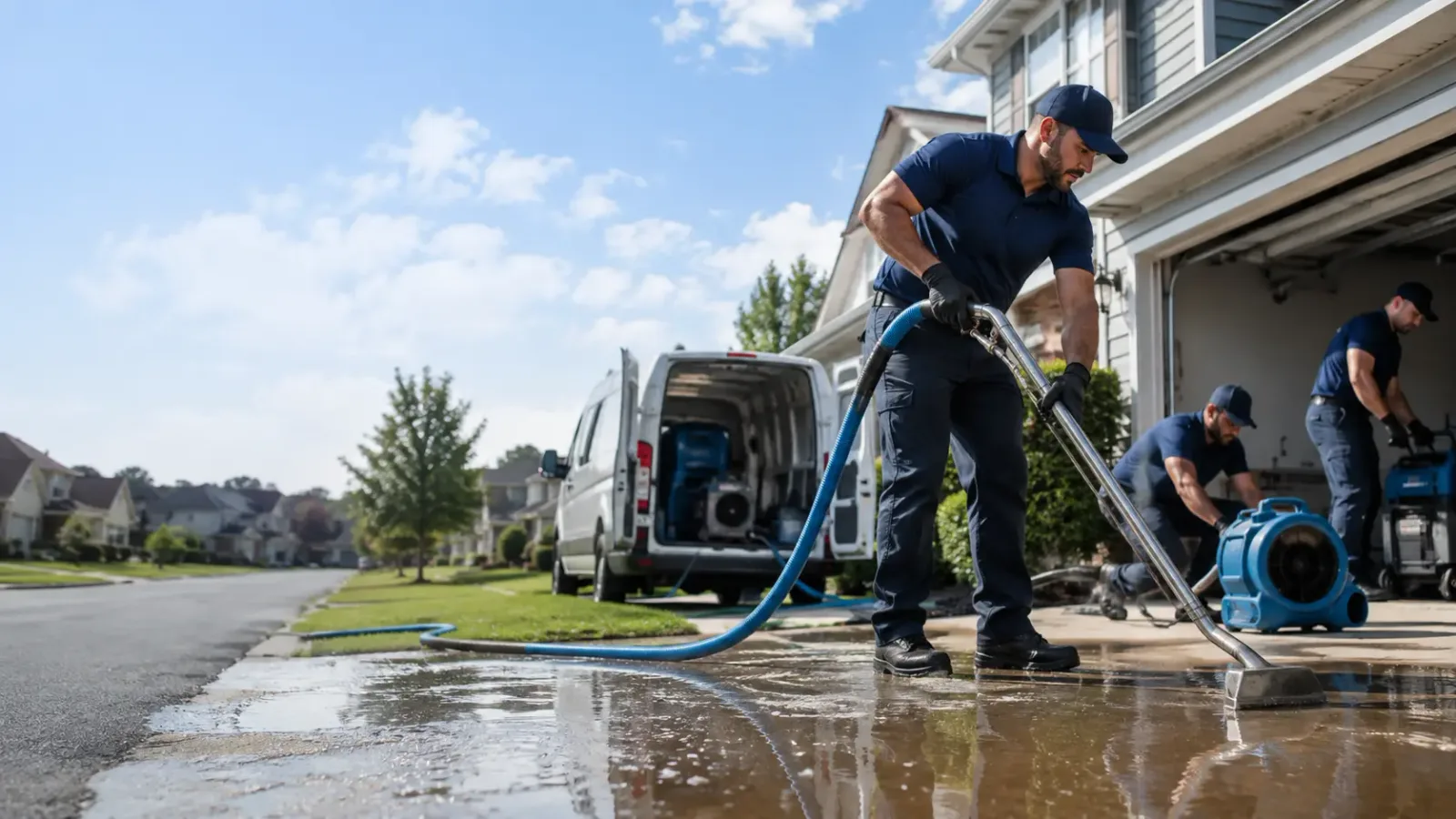 Flood Damage Restoration in Lamont, IA